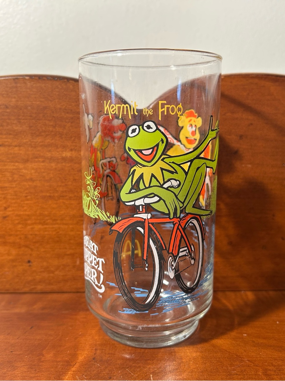 Kermit the Frog Vintage-Style Green Glass Tumbler